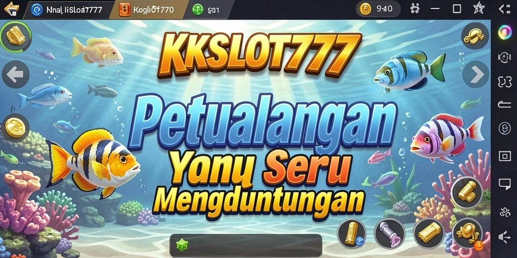Screenshot gameplay KKSLOT777 menampilkan suasana memancing yang menawan.