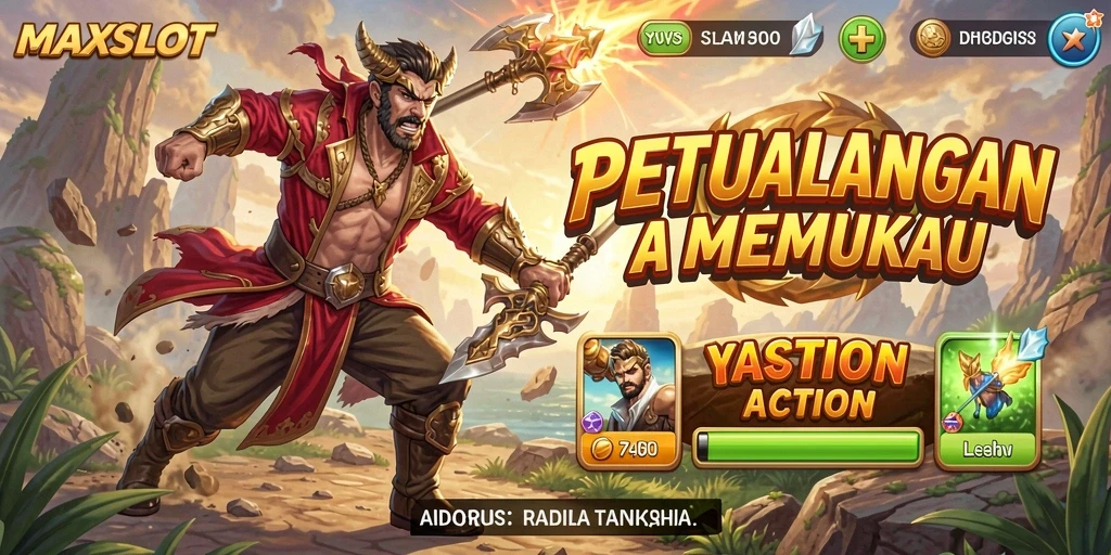 Tampilan gameplay seru dalam MAXSLOT dengan aksi yang mendebarkan.