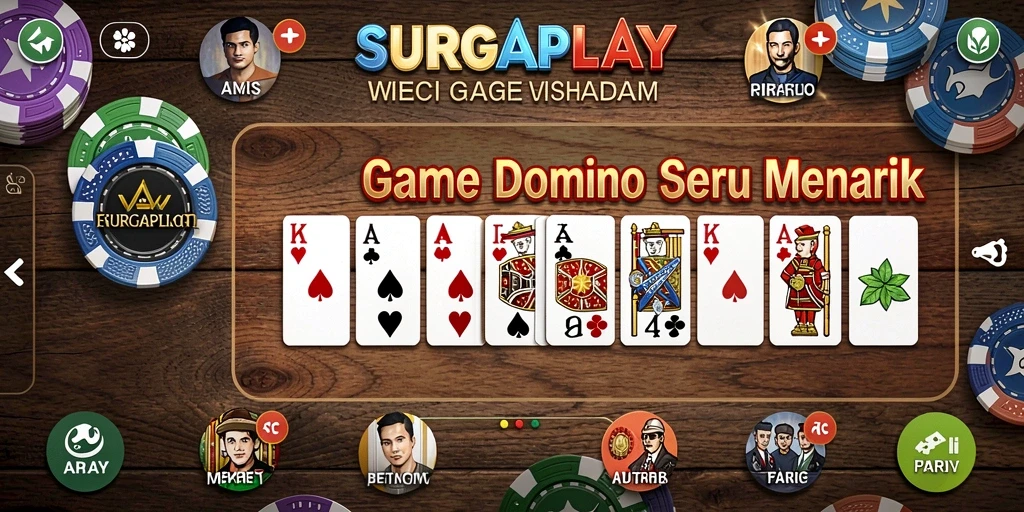 Tampilan gameplay SURGAPLAY yang menarik dan mendebarkan.